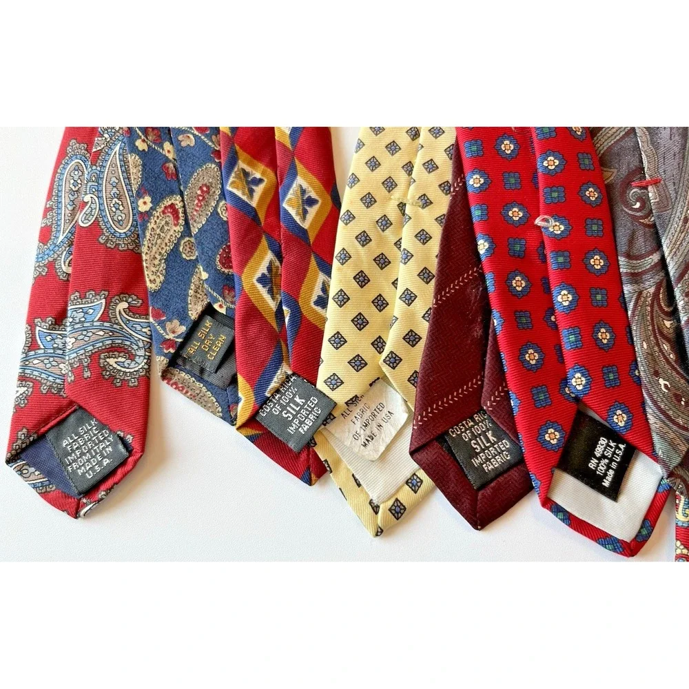 Vintage men silk