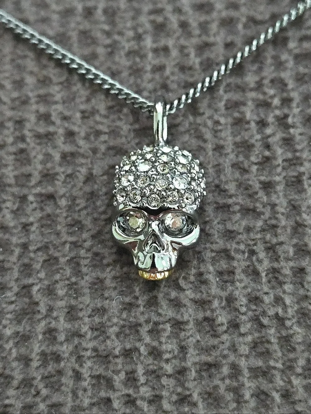 Alexis Bittar Skull Pendant Necklace - NWT