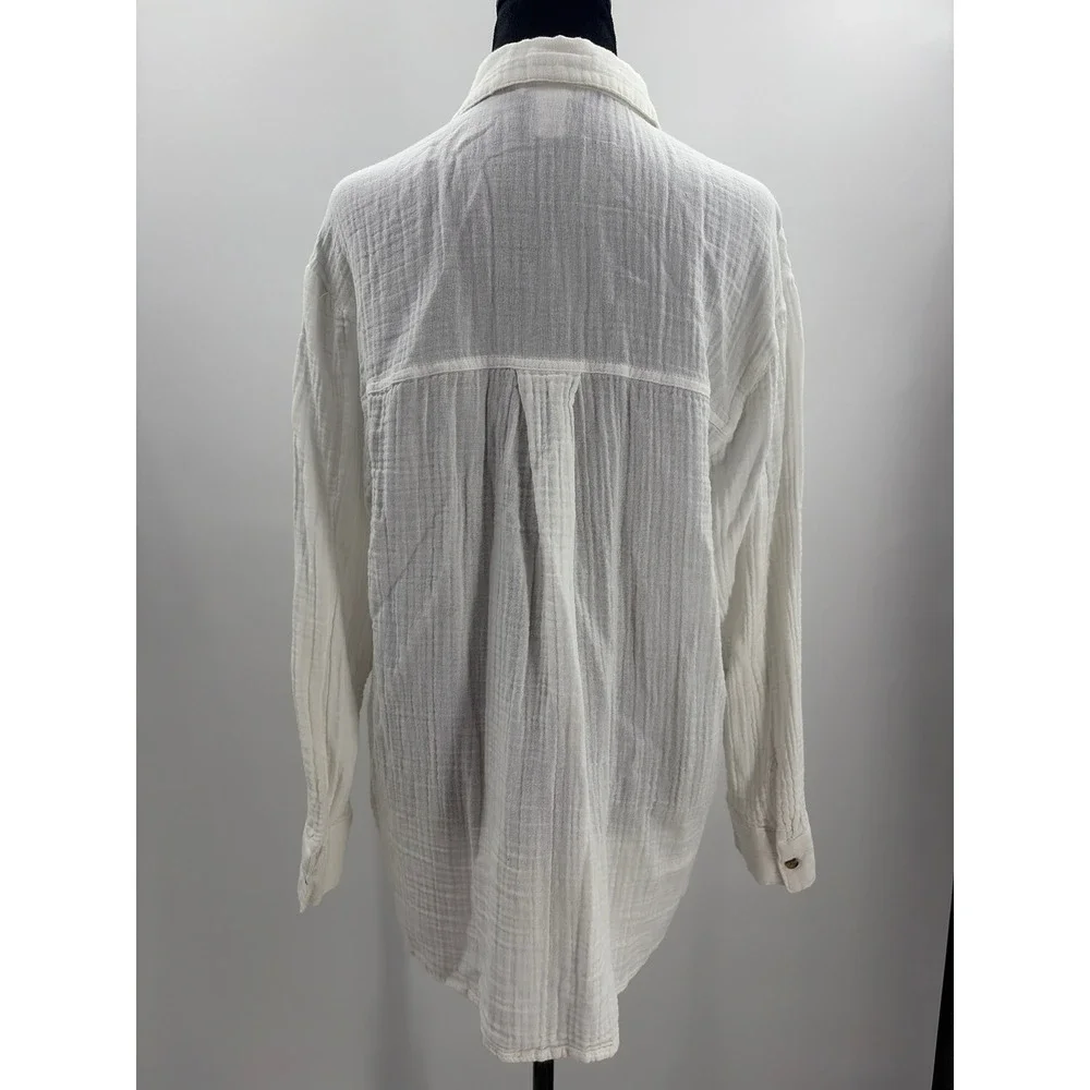 H&M white double