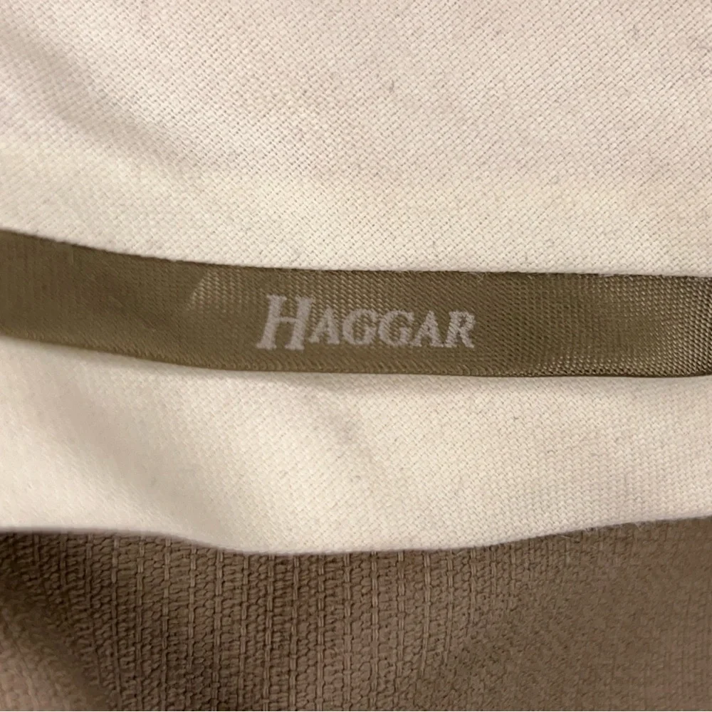 40X31 Haggar Vintage 90s Beige Tan Corduroy Dress Pants Academia