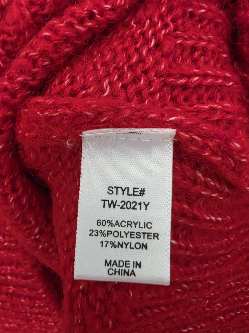 Zenana Outfitters cozy red