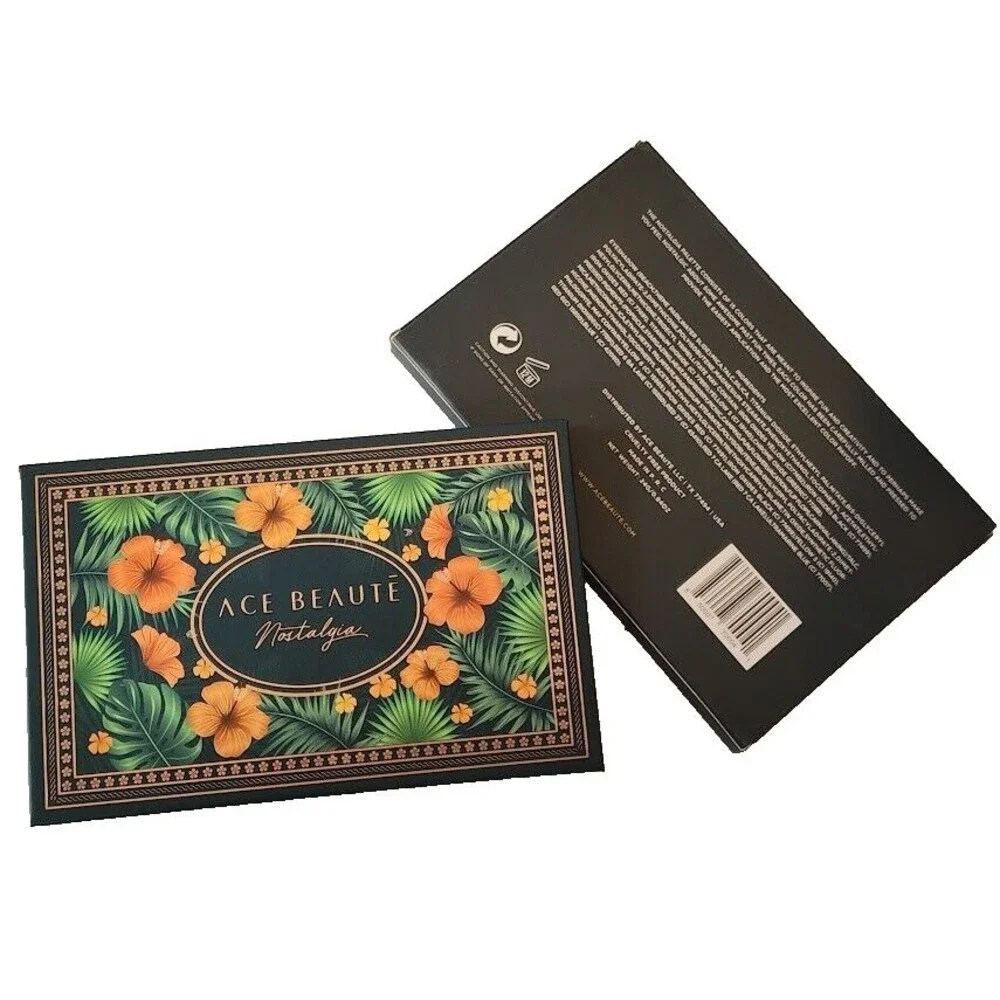 Ace Beaute Nostalgia Eyeshadow Palette 15 Pan Pressed Powder High Pigment Color