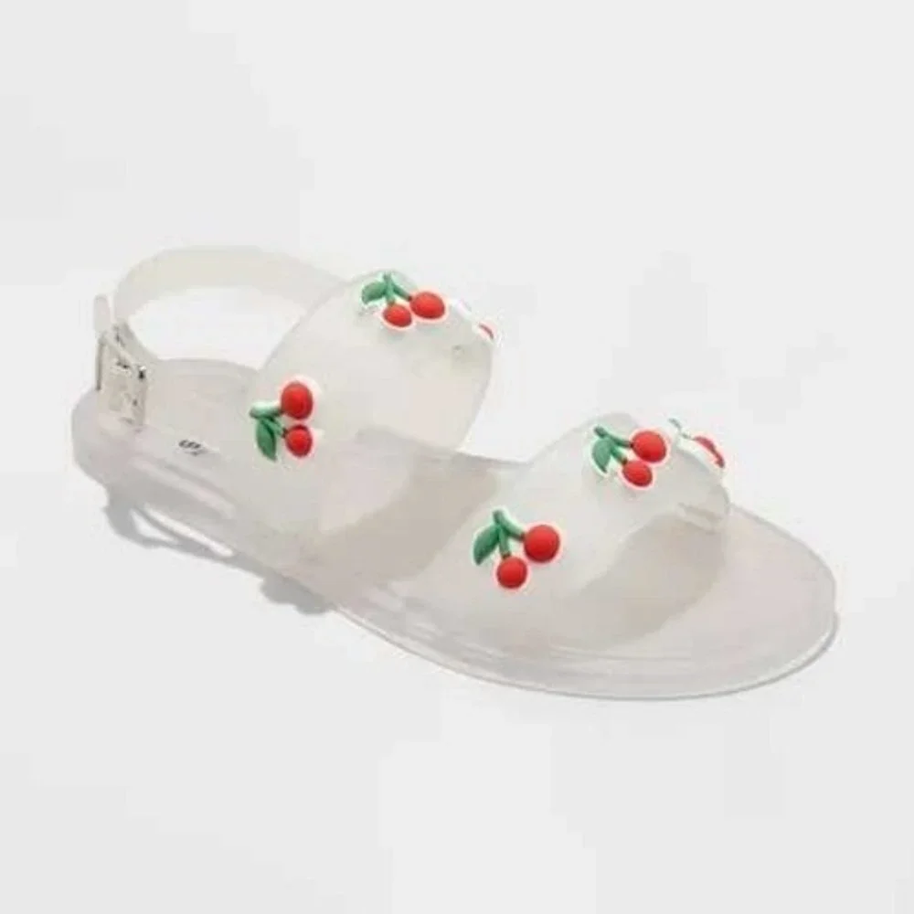 Girls' Art Class Cherry Red Saniah Jelly Sandals 13 New With‎ Tags