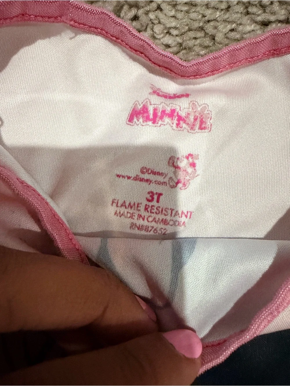 Disney official pajama