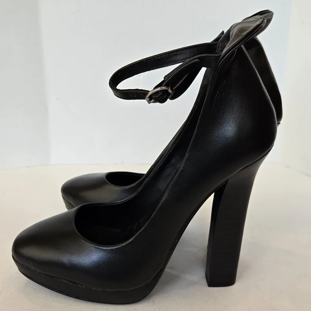 Leon Max Chic Black Women's Heels