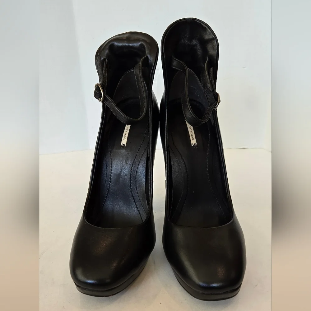 Leon Max Chic Black Women's Heels