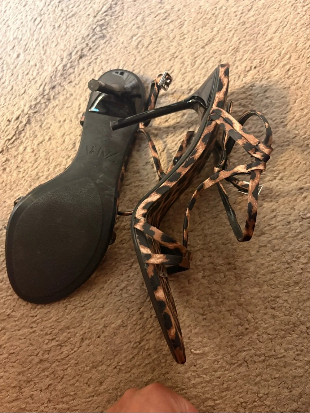 Zara leopard print