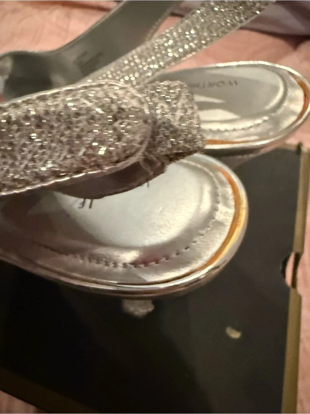 Worthington shimmering silver