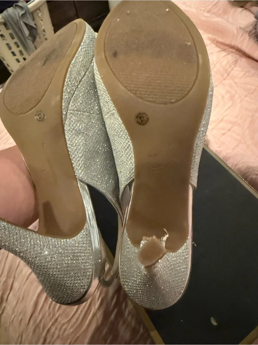 Worthington shimmering silver