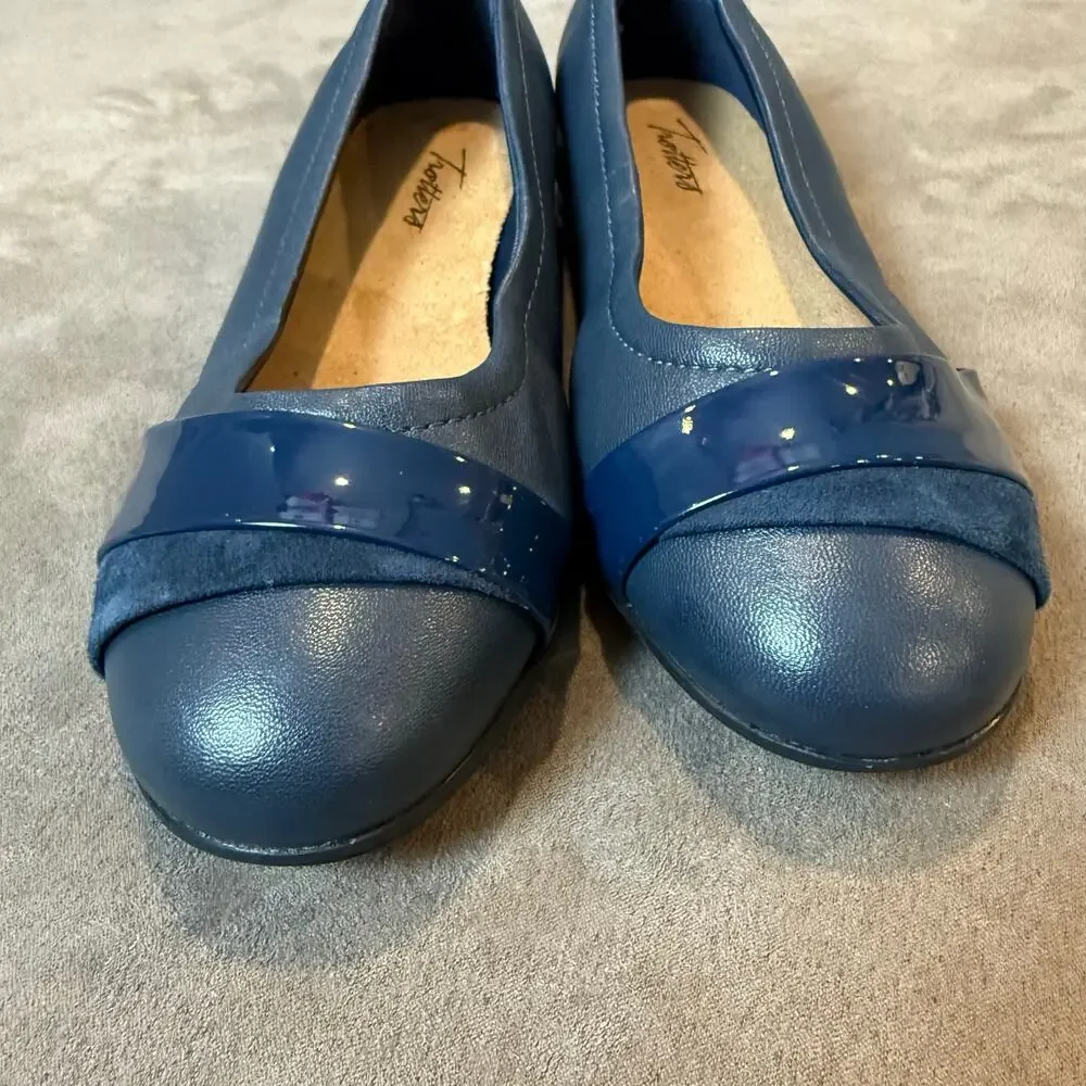 Trotters navy blue