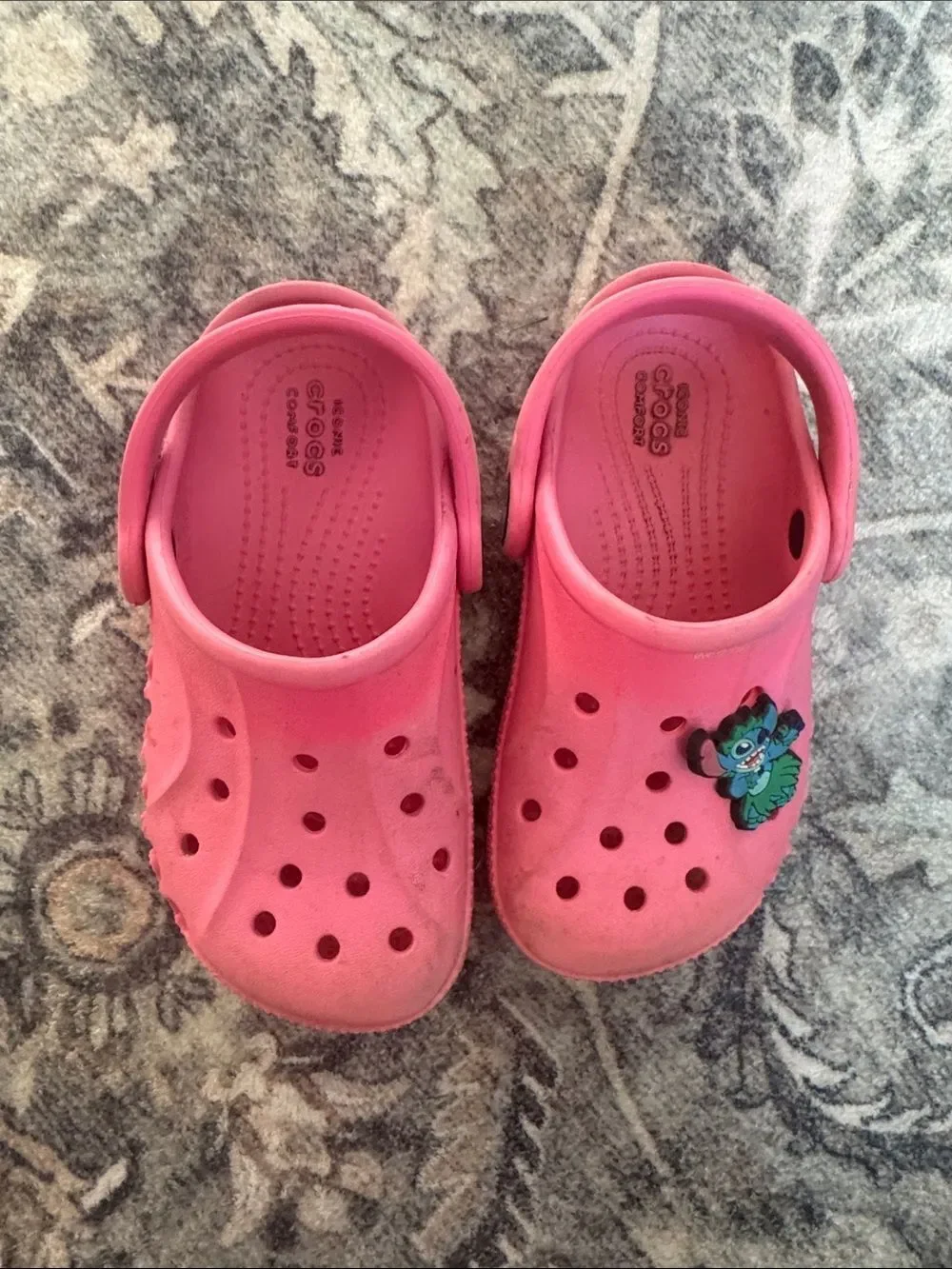 CROCS worn but