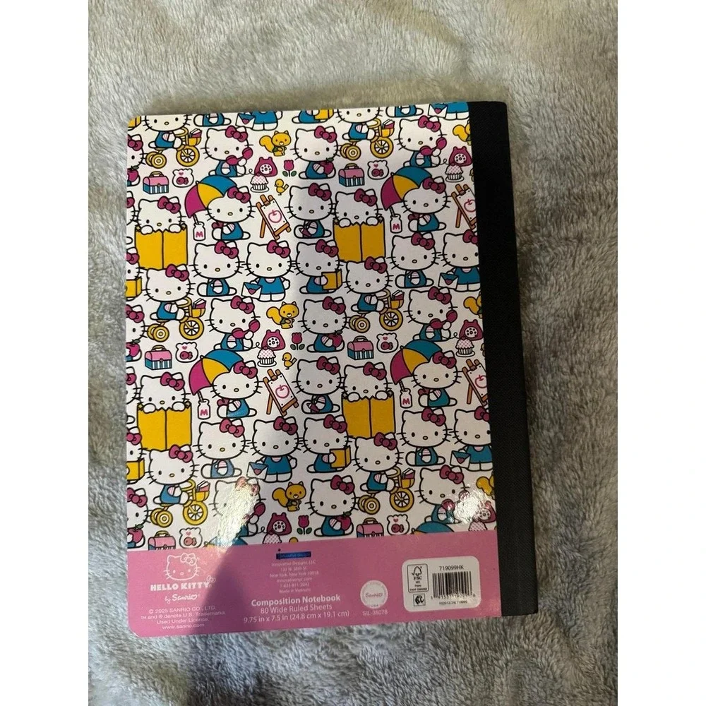 Hello Kitty holographic composition notebook