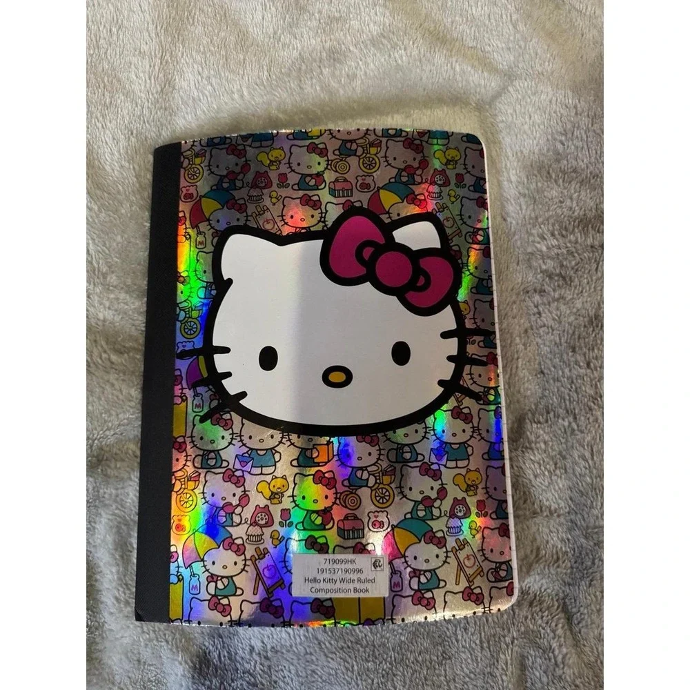 Hello Kitty holographic composition notebook