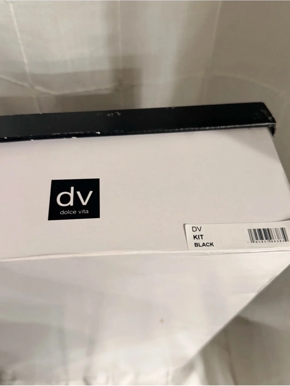 DV Dolce Vita Kit Black Knee High Western Boots 8M New