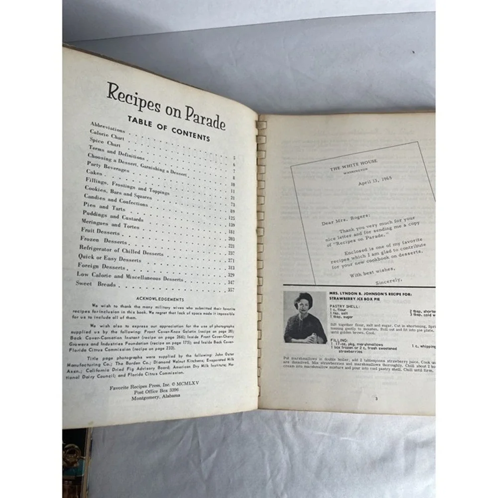 Favorite Recipes Press vintage 1965