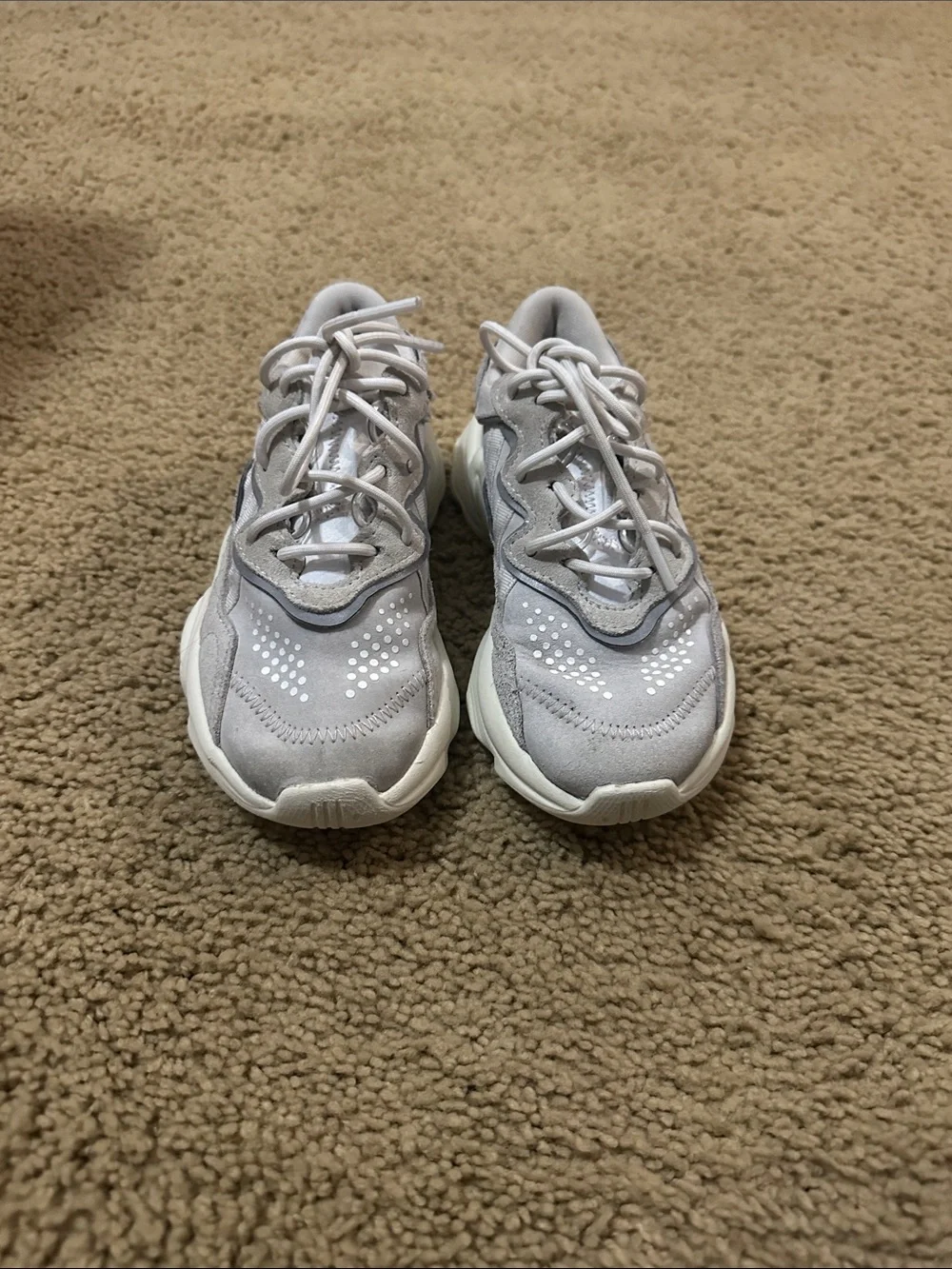 adidas Kids Light Gray ozweegos