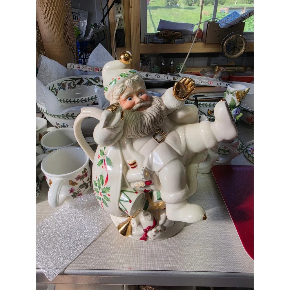 Lenox holiday santa