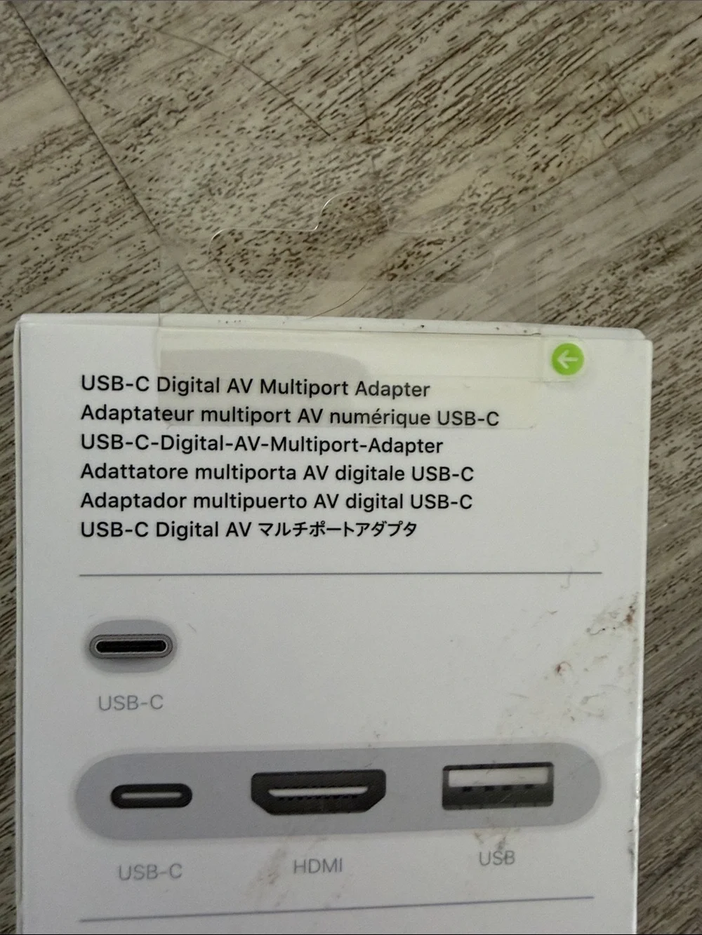 Sealed Apple White USB-C & Lightning Accessories Bundle with AirFly Pro Adapter