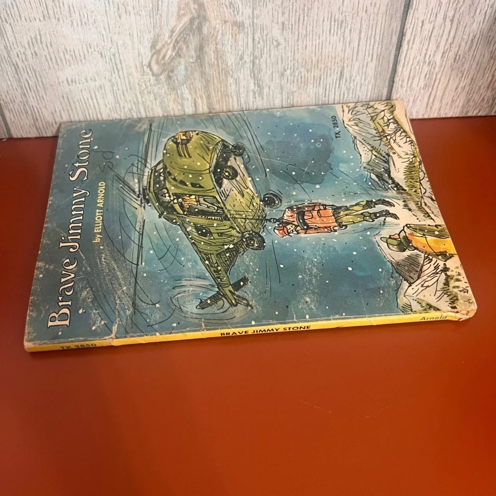 Brave Jimmy‎ Stone Elliott Arnold Scholastic Vintage 1974 Paperback TX 2850
