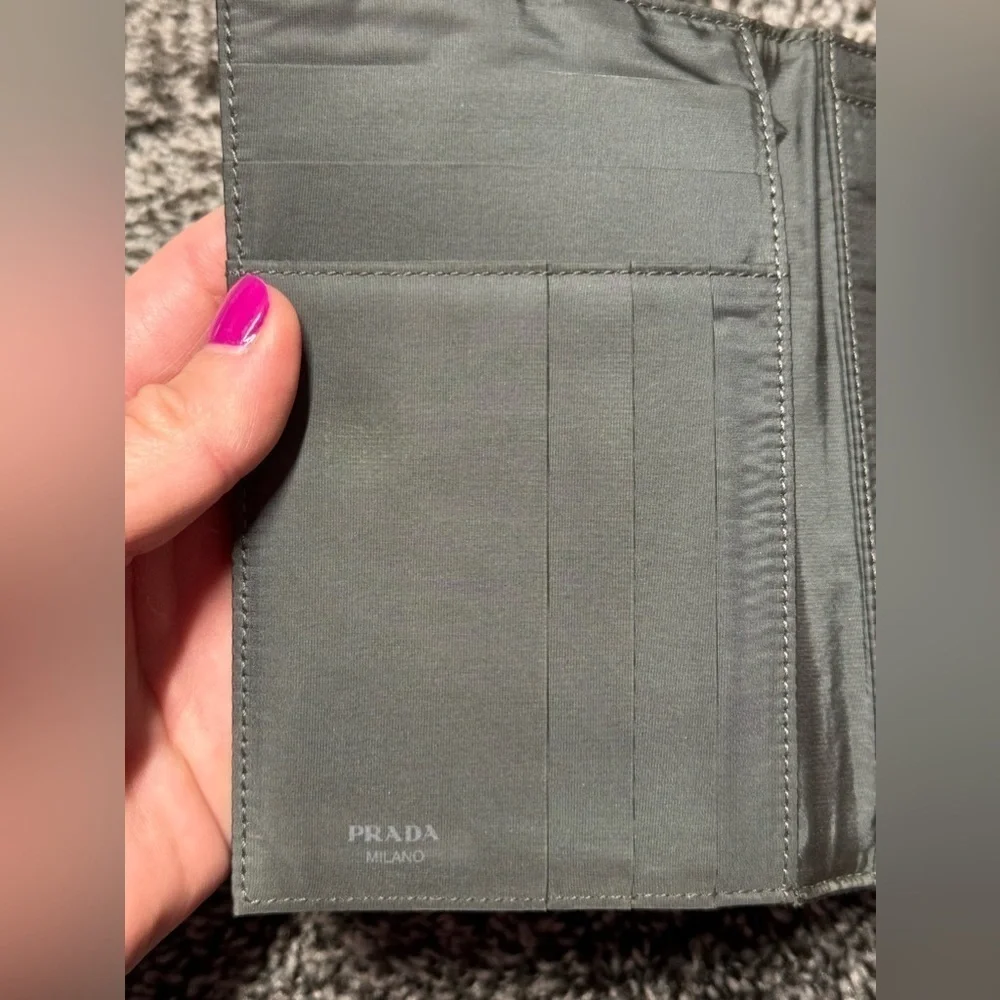 Prada mens Sport Nylon wallet