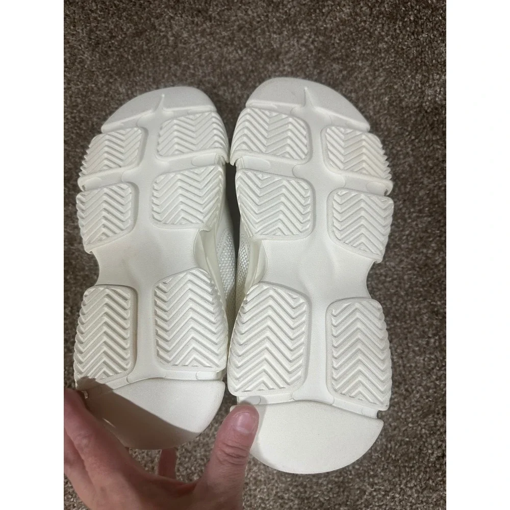 Steve Madden Sneakers Women 9 White Possession POSS03S1 Chunky Platform Dad Shoe