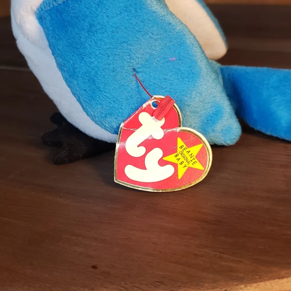Ty Beanie Baby NWT 1997 ROCKET The Bluejay