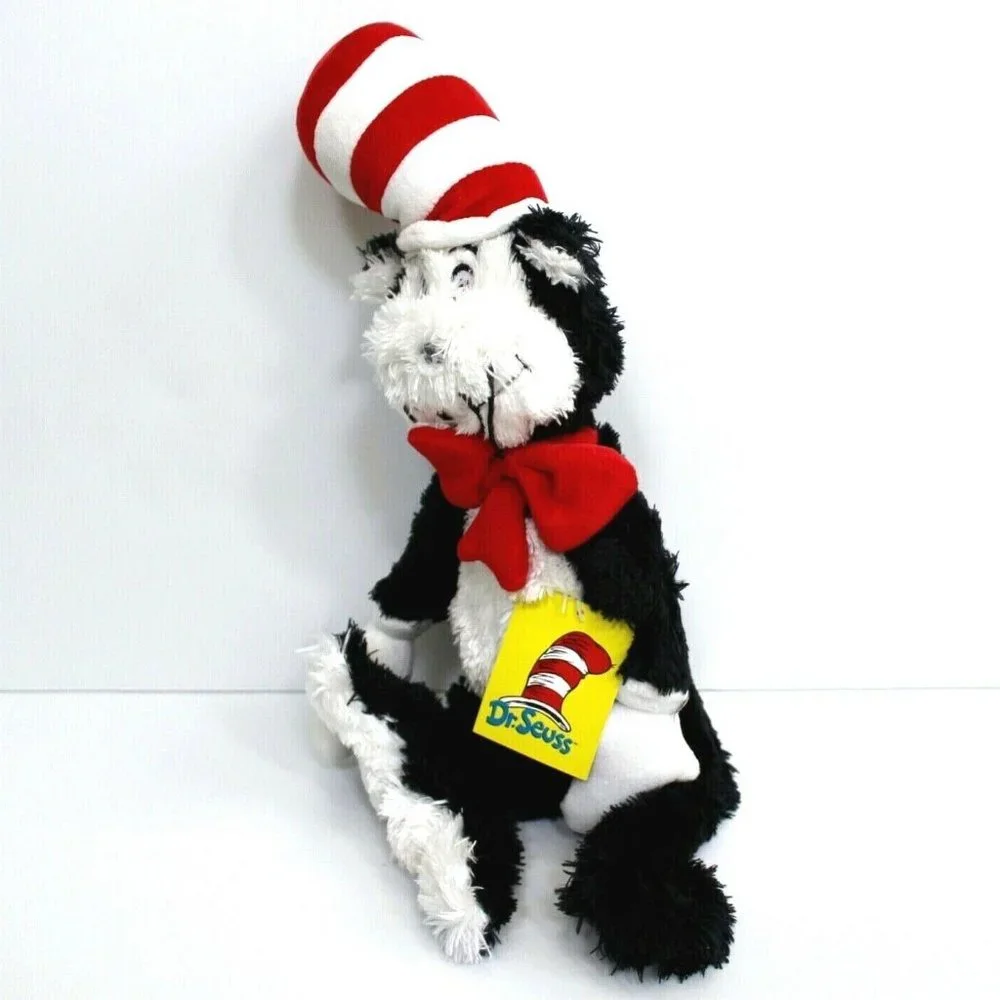 Dr. Seuss The Cat In The Hat Soft Plush Stuffed Toy 16