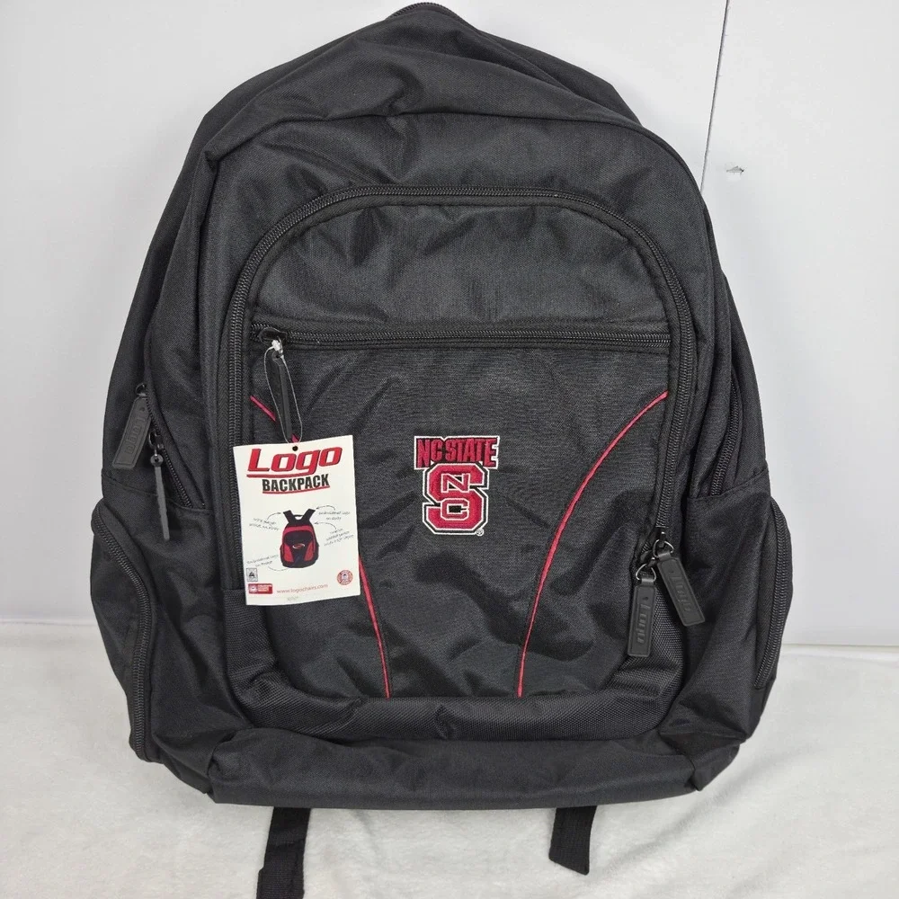 Logo NC State Wolfpack Utility Laptop Backpack  New W Tags‎ Travel Bag