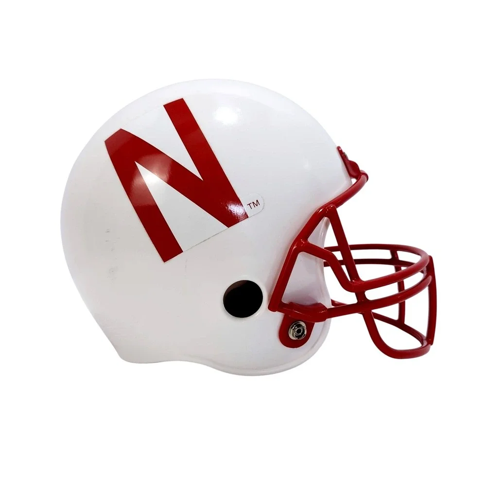 Franklin Nebraska Cornhuskers Plastic Display Youth Football Helmet White‎ Red