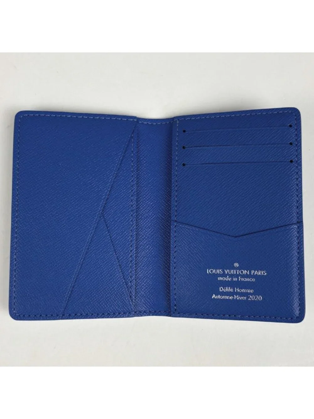 Louis Vuitton Pocket Organizer Card Case Monogram Clouds Blue