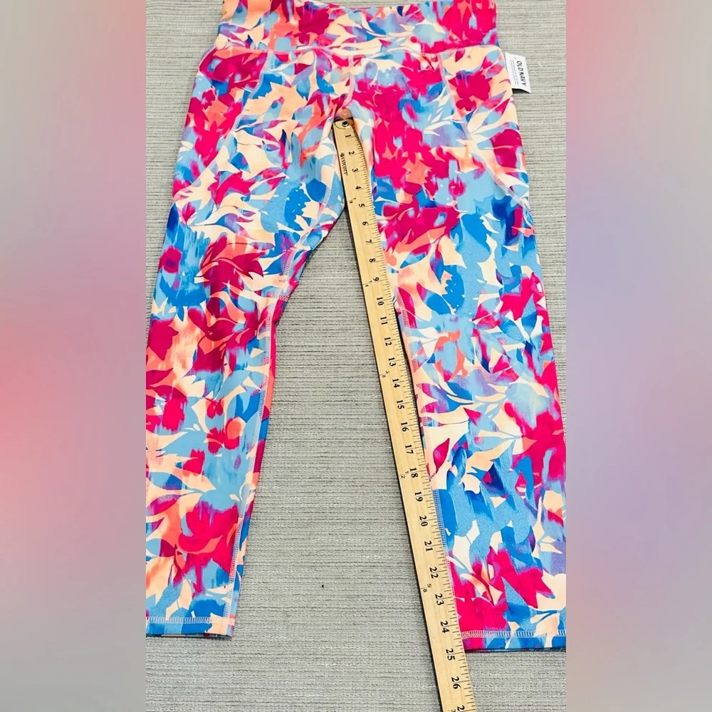 NWT Old Navy Girls Leggings Pants High Rise Athletic Powersoft‎ 7/8 XL 14-16