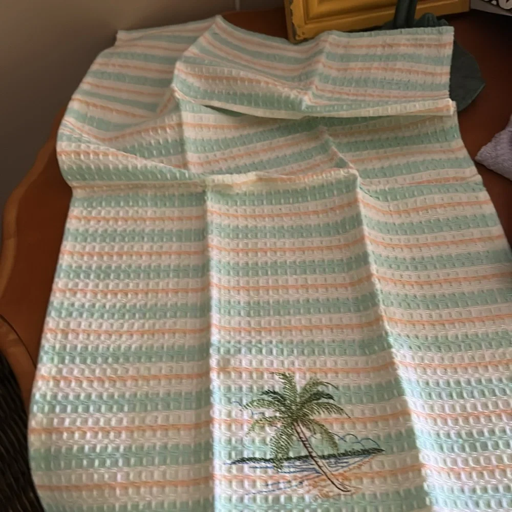 Tropical Palm Tree Kitchen Towel