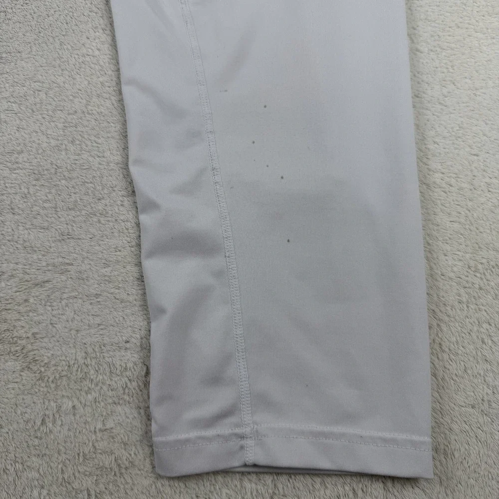 Polo Sport by‎ Ralph Lauren Men's 3/4 Compression Tights White-READ