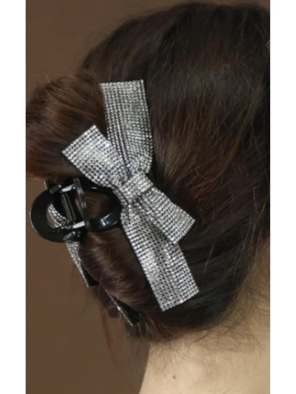 Crystal rhinestone bow