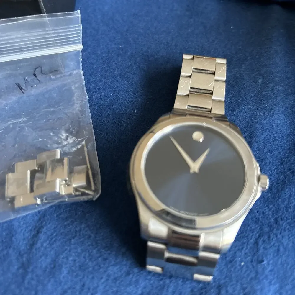 Movado included steel year