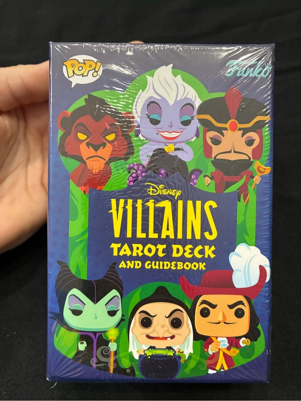 Funko Disney Villains Tarot Deck and Guidebook NWT