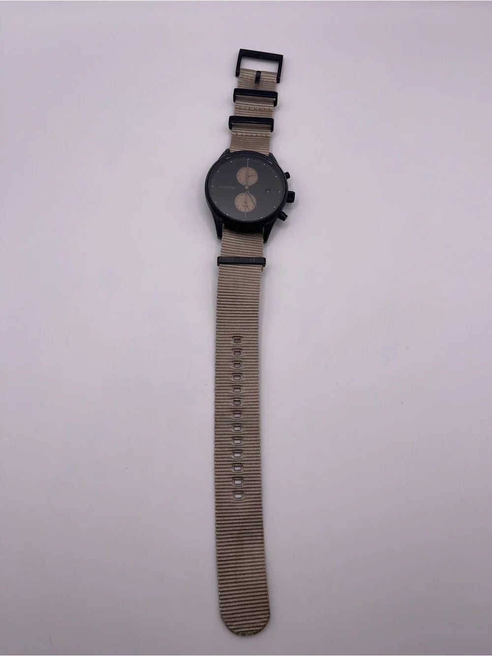 MVMT Men’s Watch Voyage Dessert Dual Time with extra replacement bands
