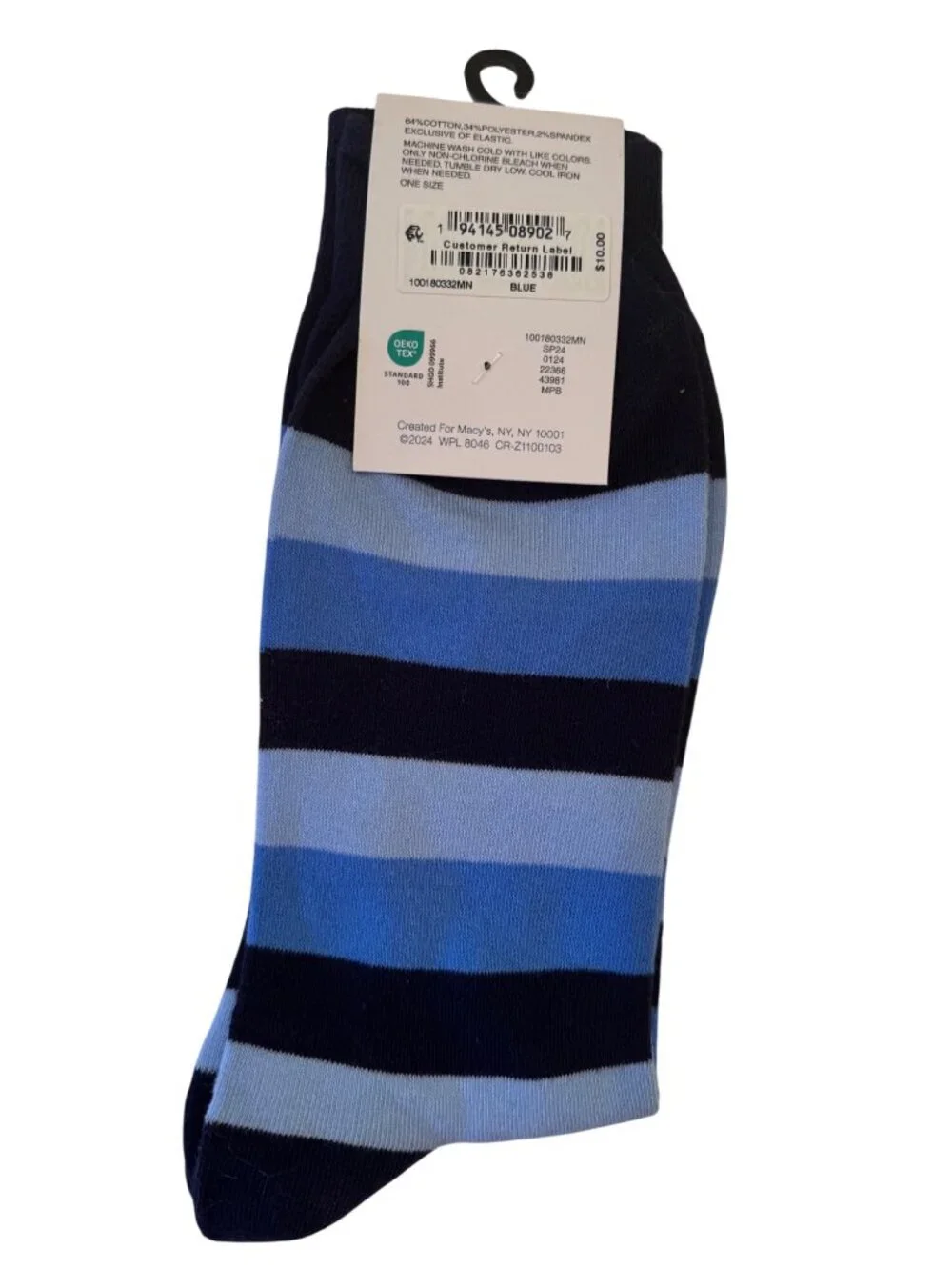 Club Room Crew Socks 