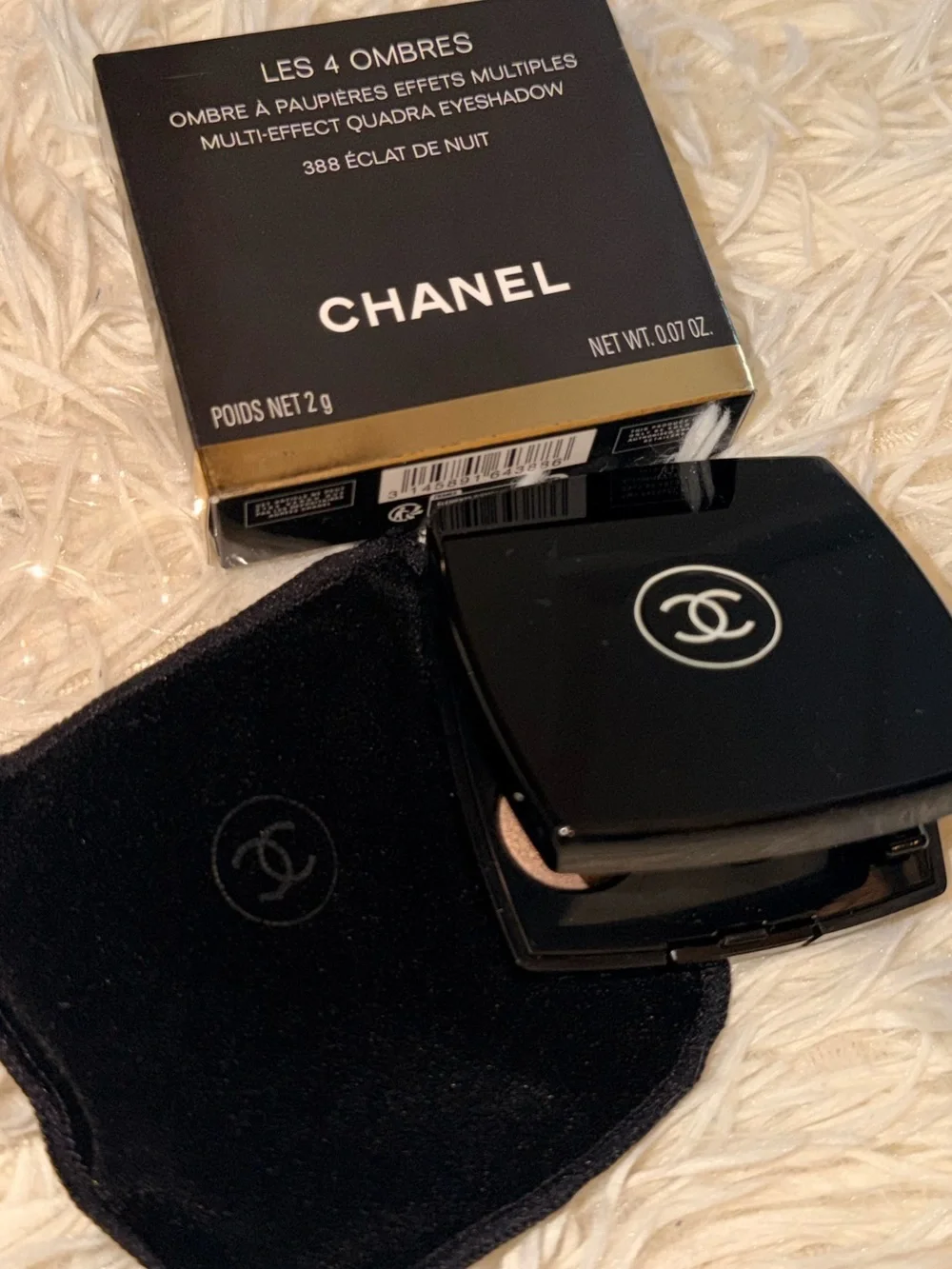 CHANEL taupe set brown