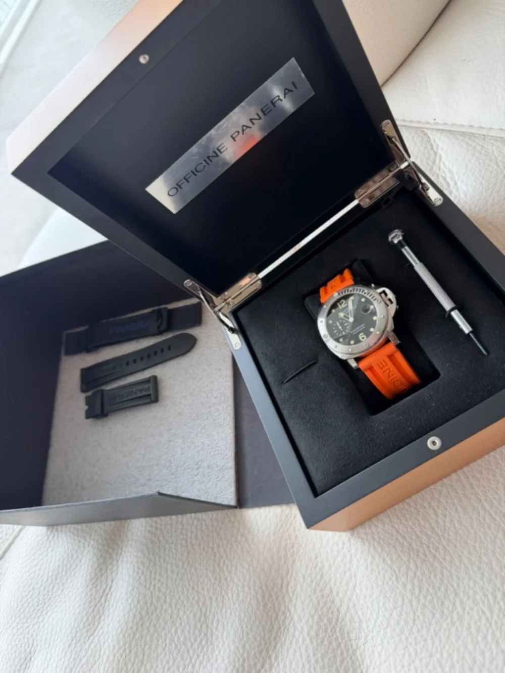🧡 Officine Panerai Luminor Submersible 1950 3 Days Automatic - PAM 00682 🧡