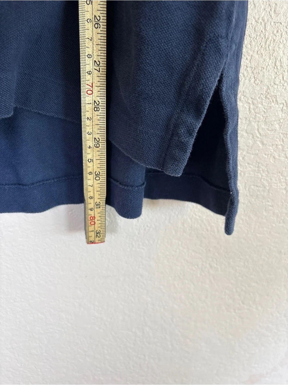 Ralph Lauren Navy Polo with Embroidered Bear size L