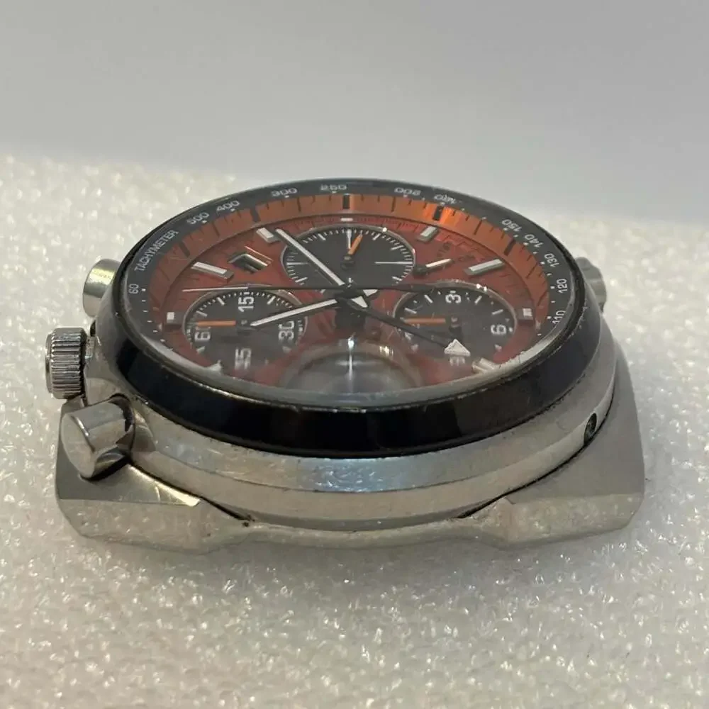 Citizen Promaster Tsuno Chrono Racer Bullhead Orange Dial AV0078-04X Watch Head