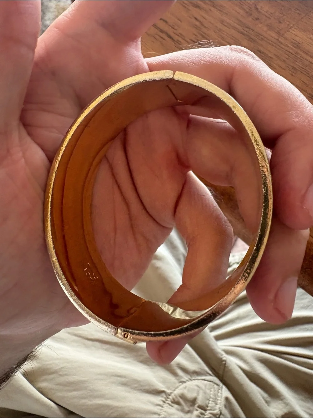 Alexander McQueen gold tone