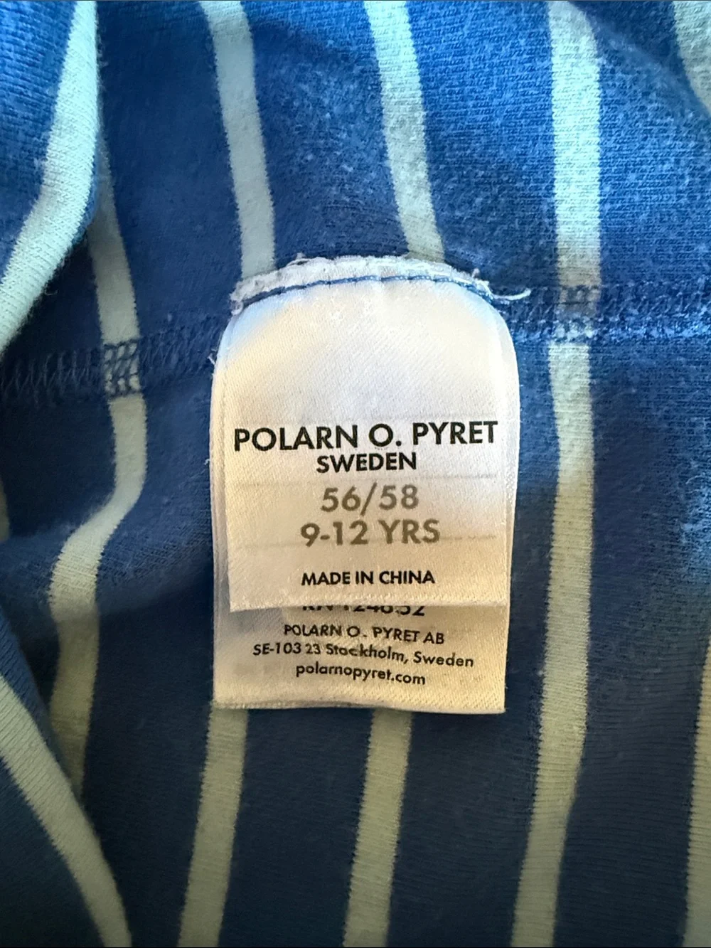 Polarn O. Pyret soft striped