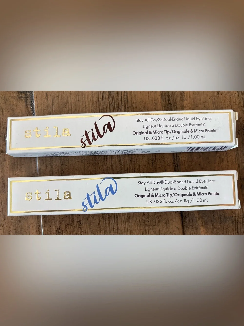 Bundle x 5 Stila Stay All Day Dual-Ended Liquid Eyeliner/ArtiStix Graphic Liner