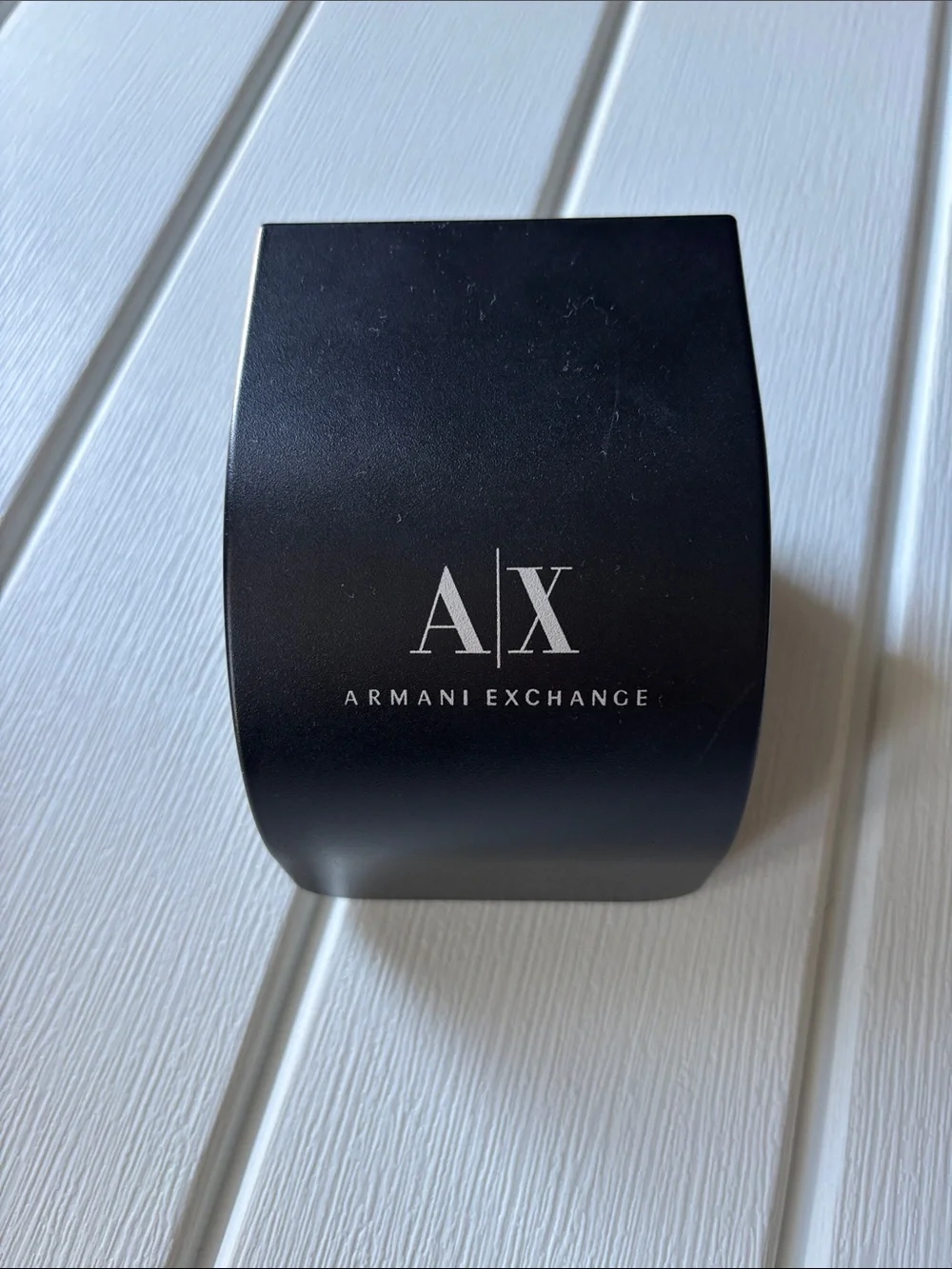 Armani Exchange Silver Men's Stainless Steel Chronograph Watch needs battery