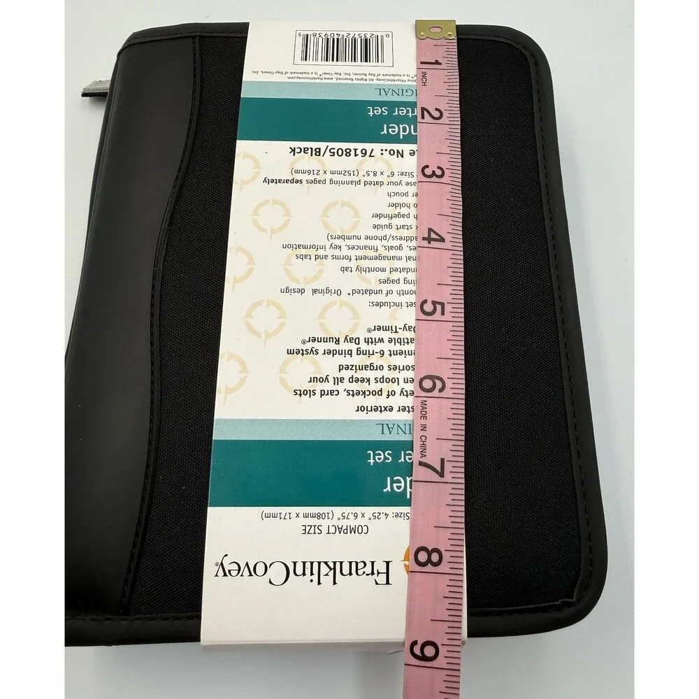 Franklin Covey compatible planner upside