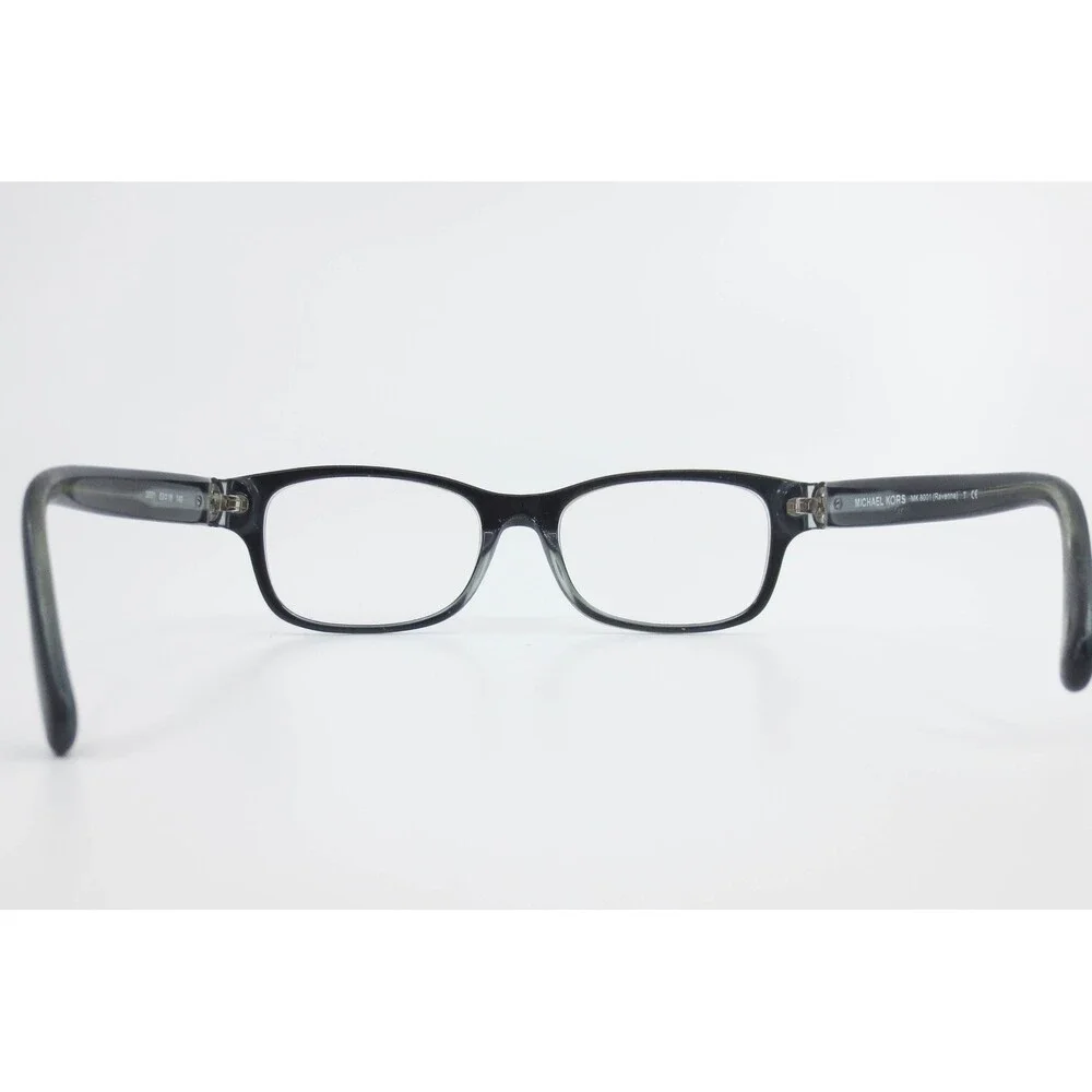 Michael Kors MK8001 Ravenna Black Eyeglasses Frames 53-18-140 MK Logo 3001