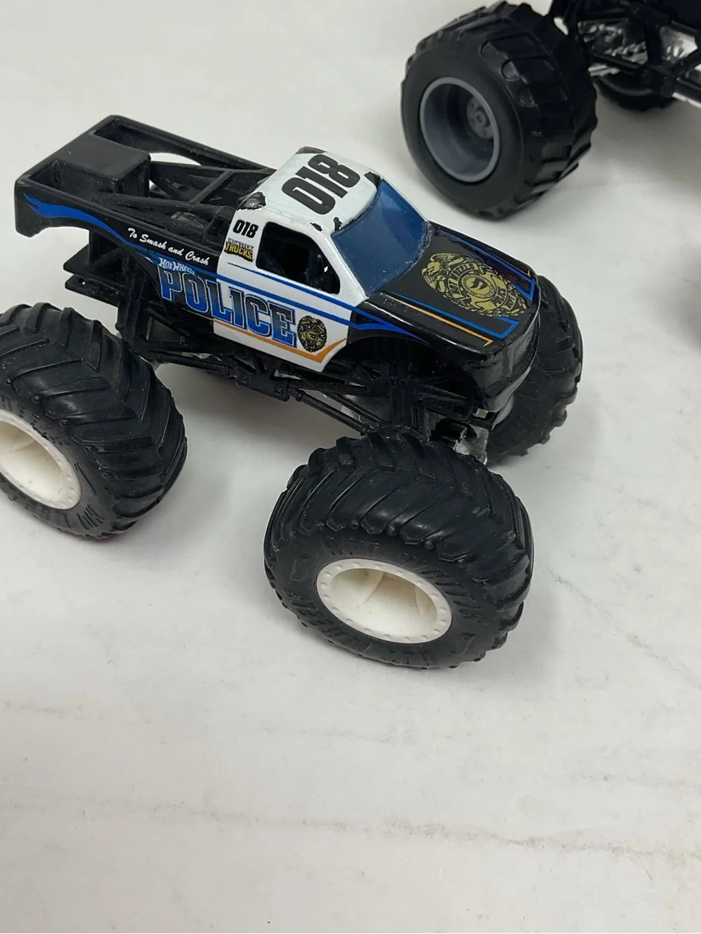 Blue Monster Truck Toy for Kids - Durable Off-Road Play