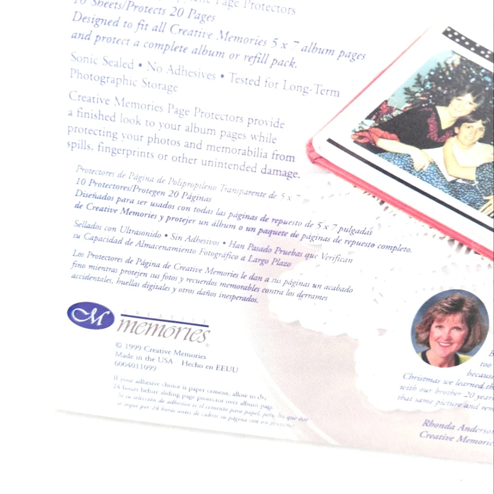 Creative Memories 5x7 Page Protectors Refill NEW Retired CM Scrapbook Sleeves